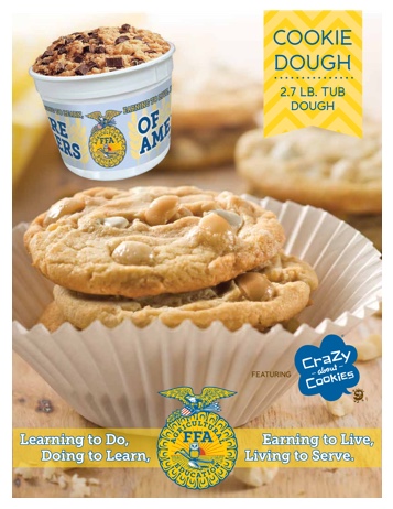 FFA Fundraising Cookie Dough for FFA Chapters Nationwide!